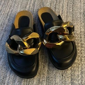 JW Anderson Chunky Napa chain slide mules - excellent condition!